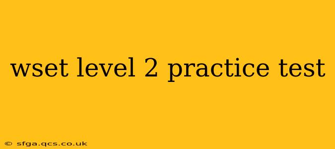 wset level 2 practice test