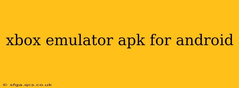 xbox emulator apk for android